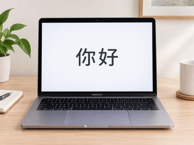 How to Type in Chinese on Mac